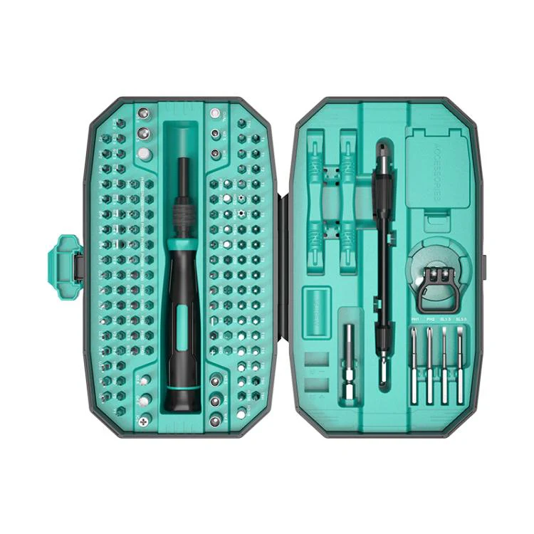152 in 1 Precision Screwdriver Tool Kit(Black Green)