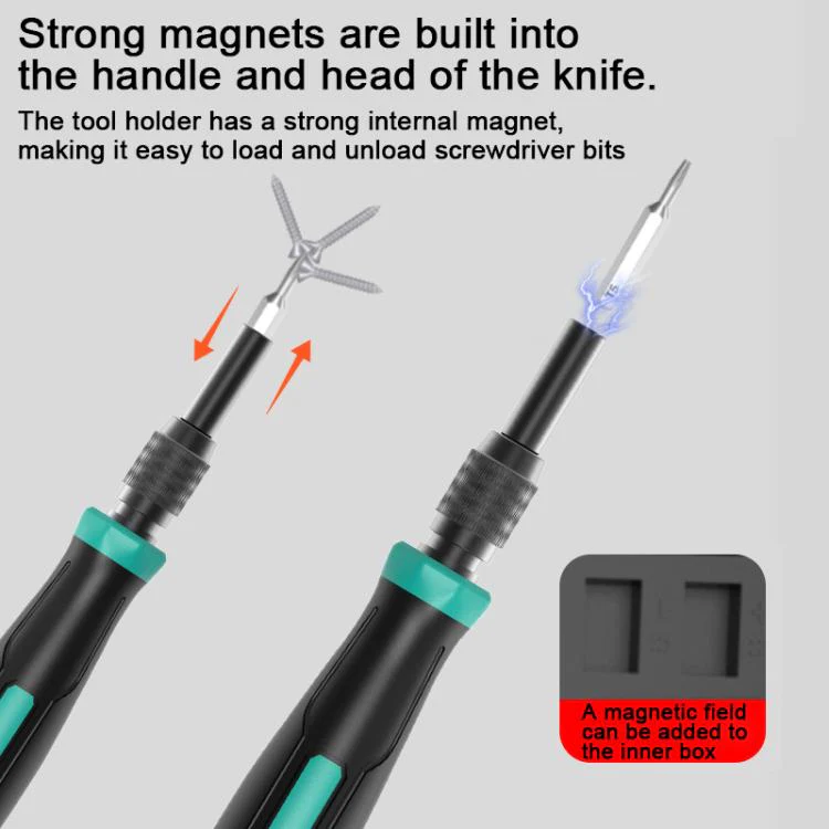 152 in 1 Precision Screwdriver Tool Kit(Black Red) - Image 4