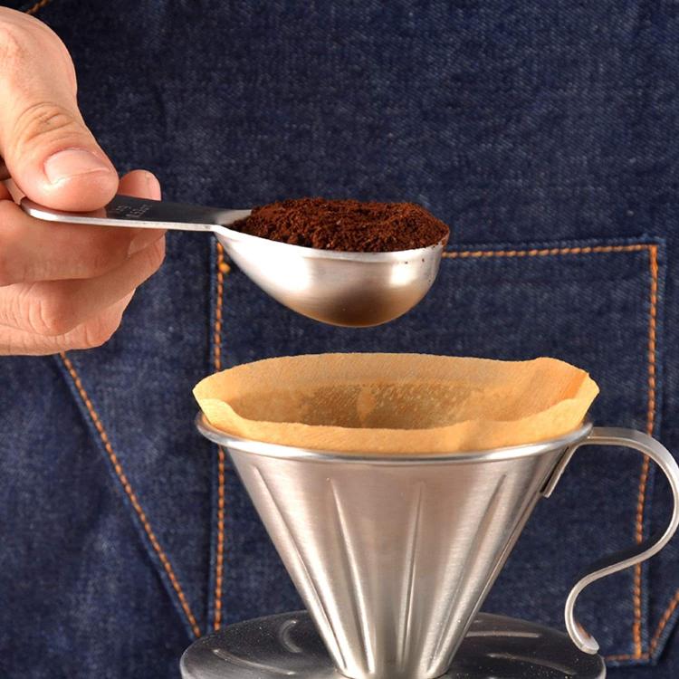 15ml 304 Stainless Steel Thickened Coffee Spoon With Scale Measuring Bean Spoon(Colorful) - Image 8
