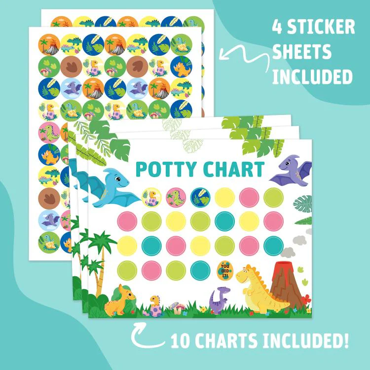 15pcs / Set Kids Toilet Potty Training Reward Progress Sticker Chart, Type:T86 Mermaid - Image 4