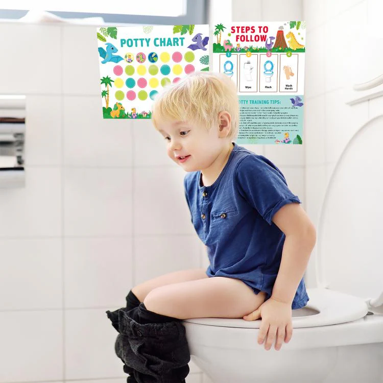 15pcs / Set Kids Toilet Potty Training Reward Progress Sticker Chart, Type:T87 Cars - Image 5