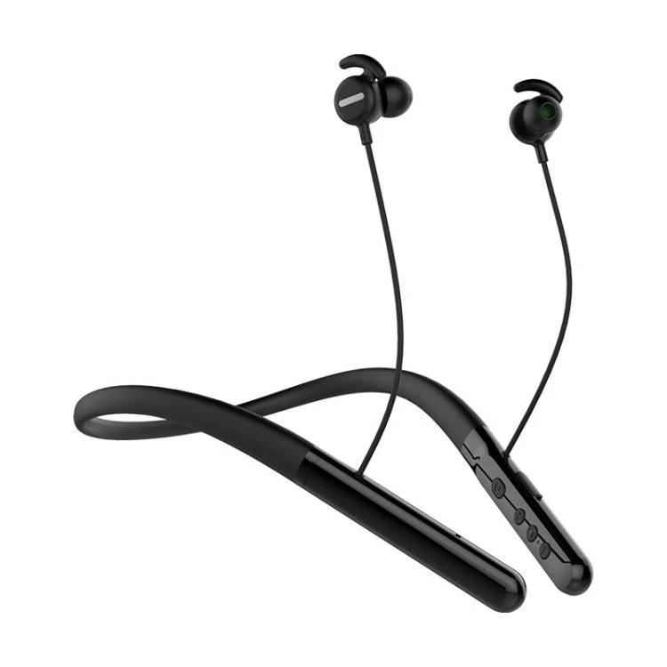 16-Channel Neck-Worn Bluetooth Hearing Aid Headphones Portable Sound Amplifier(Black)
