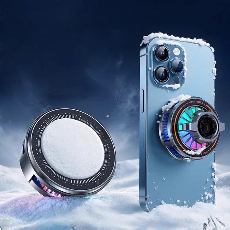 17mm Ball Joint Magnetic Phone Cooler 3-Speed Semiconductor Cooling Fan H8A Cooler Only