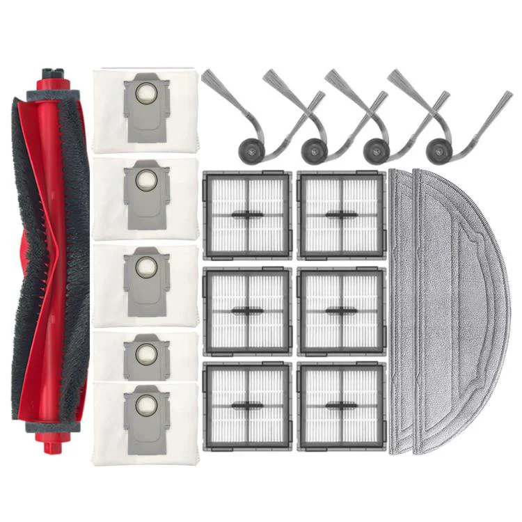 18 In 1 Set For Roborock Q10 S5 & Q10 S5+ Robot Vacuum Replacement Parts Kit Accessory Bundle