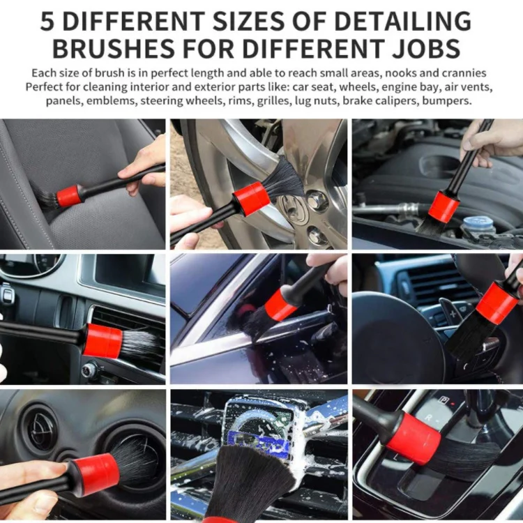 18 PCS / Set Car Wash Cleaning Brush Waterproof Car Wash Gloves - Image 7