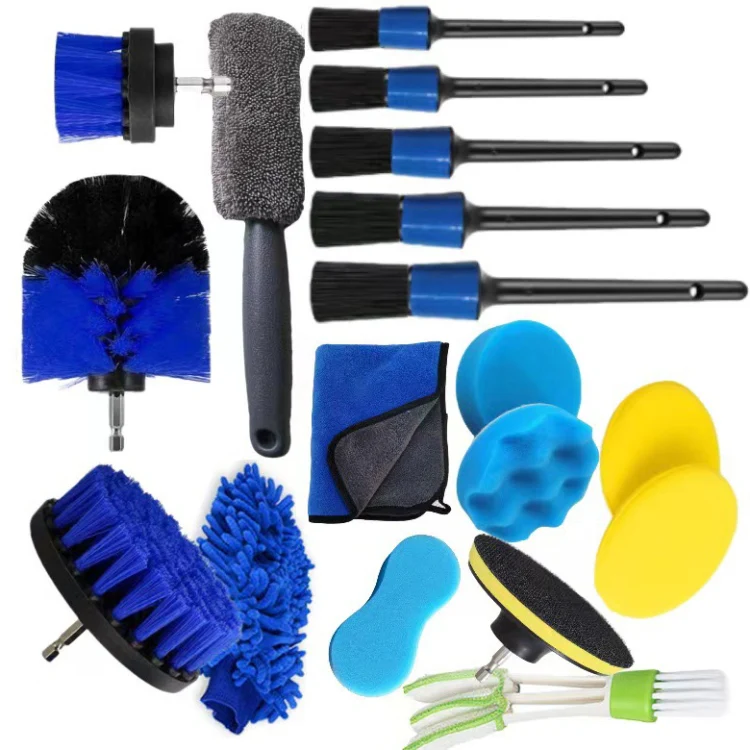 18 PCS / Set Multi-Function Cleaning Electric Drill Brush - Image 2