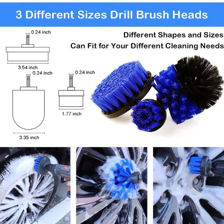18 PCS / Set Multi-Function Cleaning Electric Drill Brush - Image 4