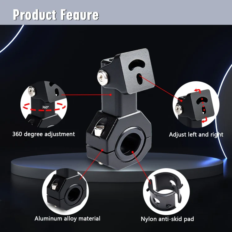 1pcs LT02 Motorcycle Light Universal Bracket - Image 5