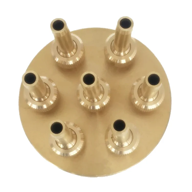 2.5 inch Copper Center Straight Up Nozzle Center Main Spray Plaza Landscaping Fountain Equipment - Image 2