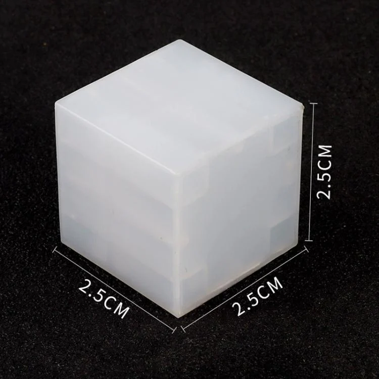 2.5cm Magnetic Cube Building Blocks LED Night Lights Decorative Toy(Blue and Red Flashing) - Image 3