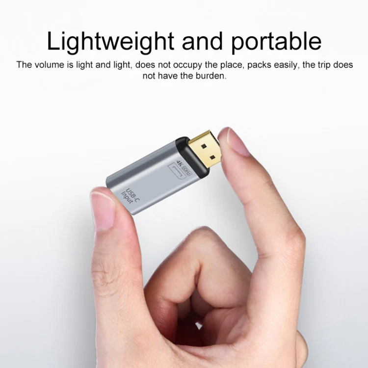 2 in 1 4K 60Hz HDMI Male to USB-C / Type-C Charging + USB-C / Type-C Female Adapter - Image 6
