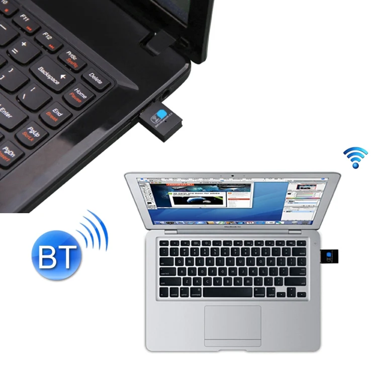 2 in 1 Bluetooth 4.0 + 150Mbps 2.4GHz USB WiFi Wireless Adapter - Image 8