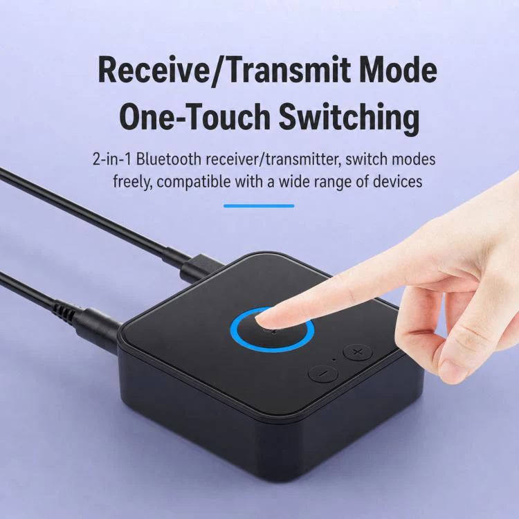 2 In 1 Car Bluetooth Audio Adapter For Phones - Image 5