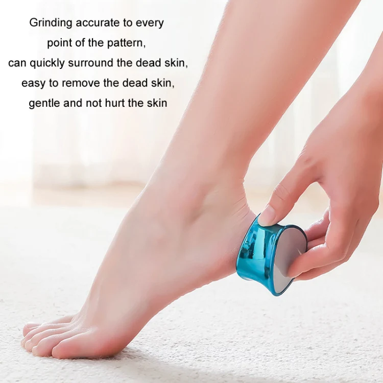 2 In 1 Hair Removal Foot Grinder Foot Peeling Pedicure Tool Epilator(Gold) - Image 5