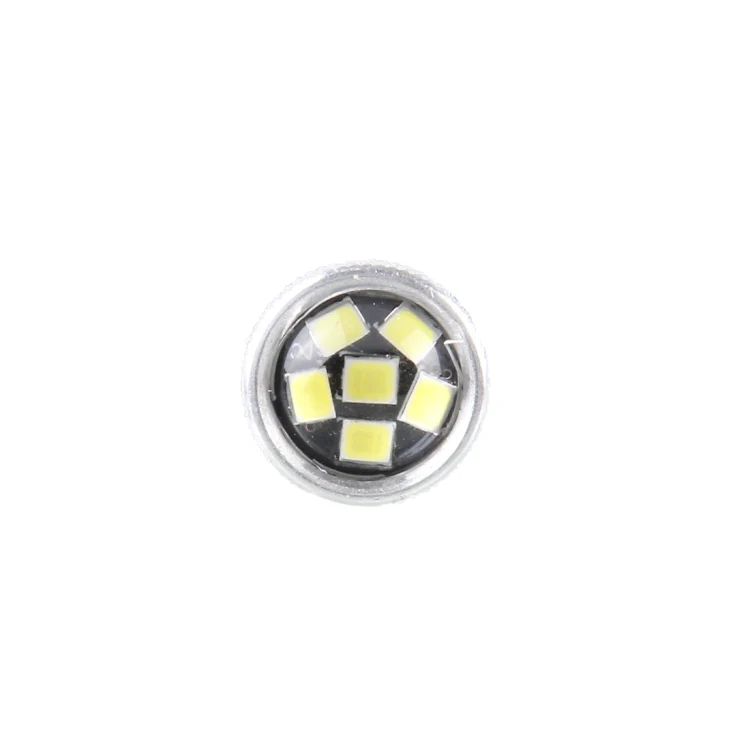 2 PCS 1157/BAY15D 12.6W 630LM 6500K White Light 2835 SMD 66 LED Car Brake / Steering Light, DC12V - Image 5