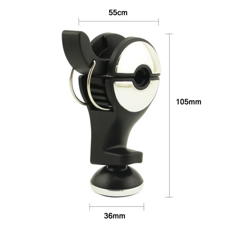 2 PCS Car Multifunctional Rear Headrest Mobile Phone Hook(Three Generation Magnetic Gold) - Image 3