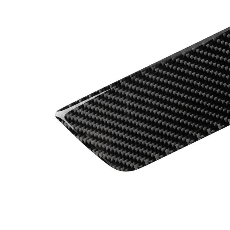 2 PCS Carbon Fiber Car Back Door Threshold Decorative Sticker for Tesla Model 3 - Image 3
