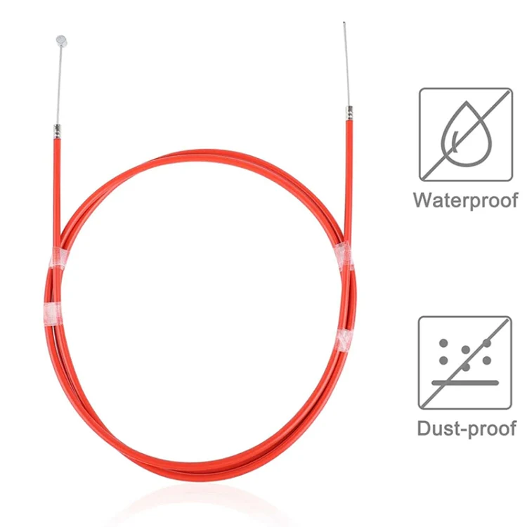 2 PCS For Xiaomi Mijia M365 Electric Scooter Rear Disc Brake Cable Brake Pipeline(Red) - Image 3