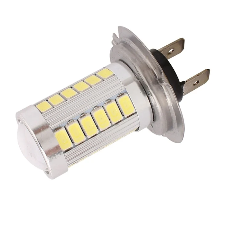 2 PCS H7 16.5W 990LM 6500K White Light 5630 SMD 33 LED Car Brake / Steering Light Bulb, DC12V - Image 2