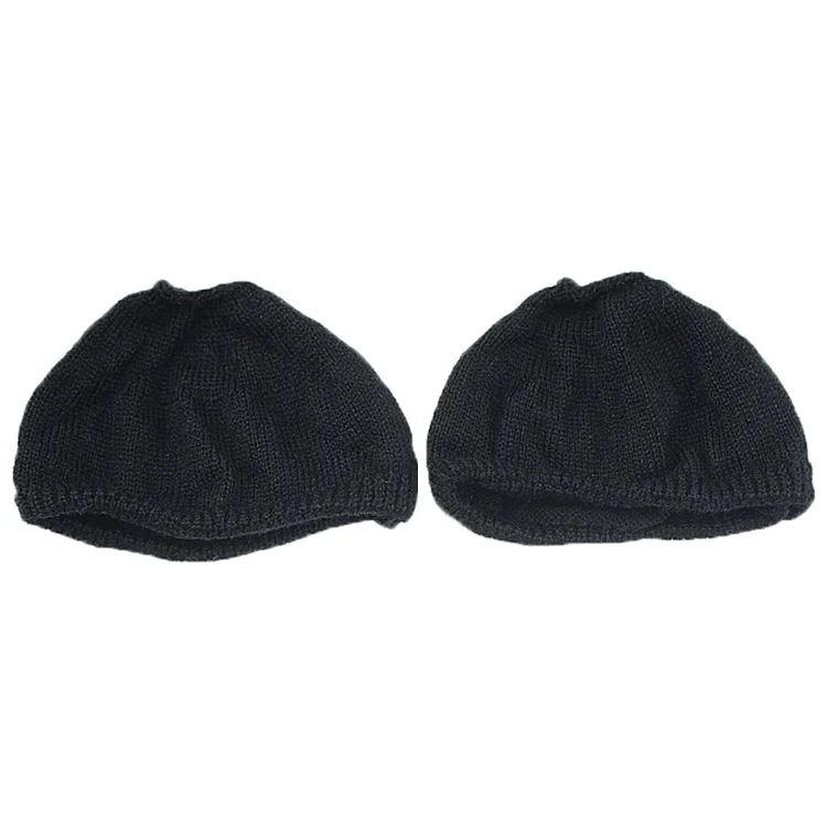 2 PCS Knitted Headphone Dustproof Protective Case for Beats Solo2 / Solo3(Black) - Image 2