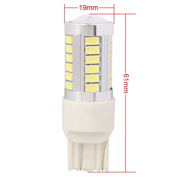 2 PCS T20/7443 16.5W 990LM 6500K White Light 5630 SMD Dual Wire 33 LED Car Brake / Steering Light Bulb, DC12V - Image 4