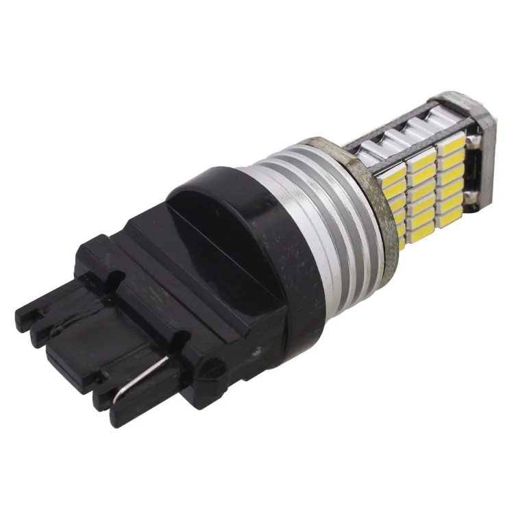 2 PCS T25 3156 9W 450LM White Light 45 LED 4014 SMD Car Brake Light Reverse Lamp Parking Light Bulb, DC 12V - Image 3