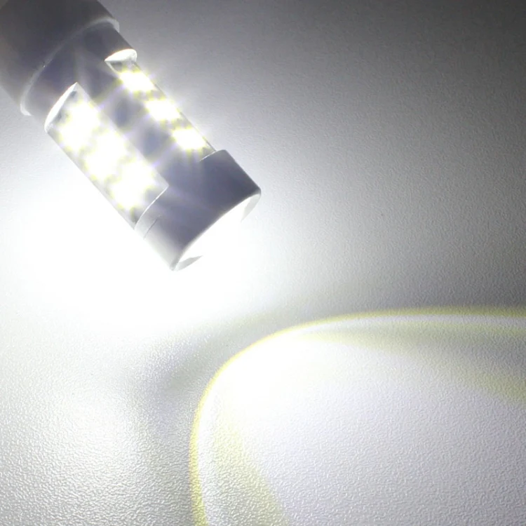 2 PCS T25 4.2W 630LM White Light Dual Wires 21 LED 2835 SMD Car Brake Light Daytime Running Light Bulb, DC 12V - Image 7