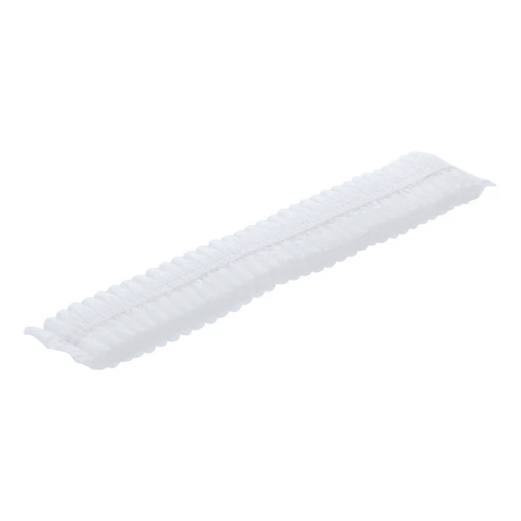 200 PCS Non-woven Disposable Pleated Anti Dust Hat Bath Caps For Spa Hair Salon Beauty(White) - Image 3