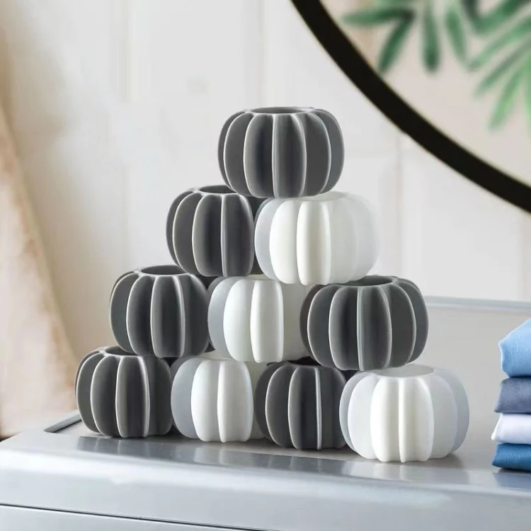 20pcs Laundry Ball Stain Removal Anti-tangle Cleaning Ball For Washing Machine(Gray) - Image 2