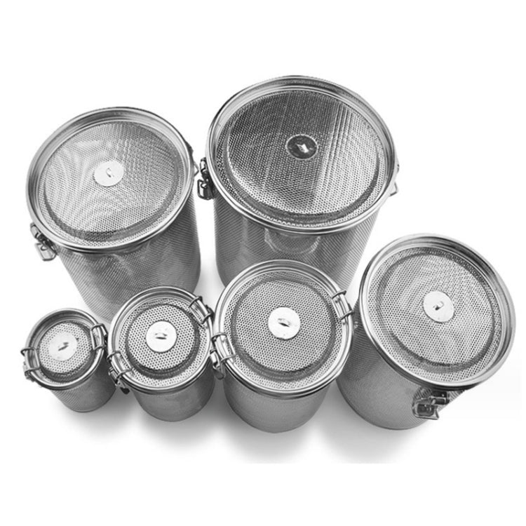 20x20cm 304 Stainless Steel Brine Basket Tea Residue Ball Soup Material Box - Image 2