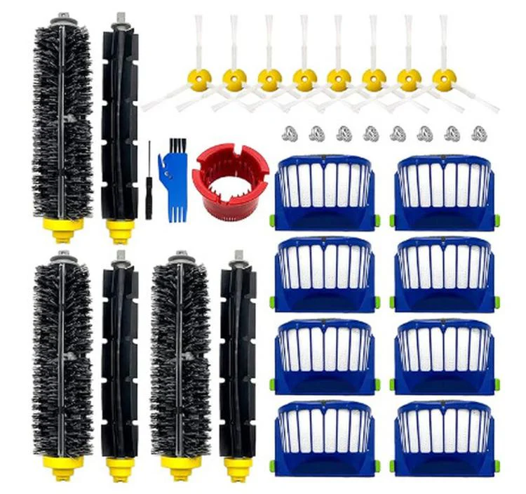 24 In 1 Replacement Parts For iRobot Roomba 600 Series 690 694 650 620 660 651 614 Vacuum Replenishment Kit