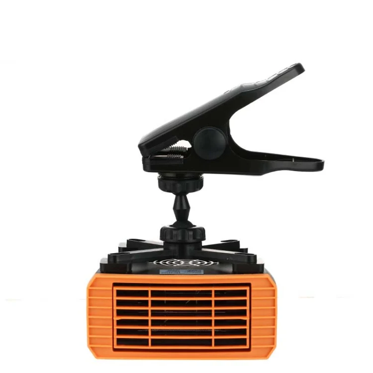 24V Multifunctional Heater For Car 360 Degree Rotating Car Heater, Style:Clip Model - Image 2