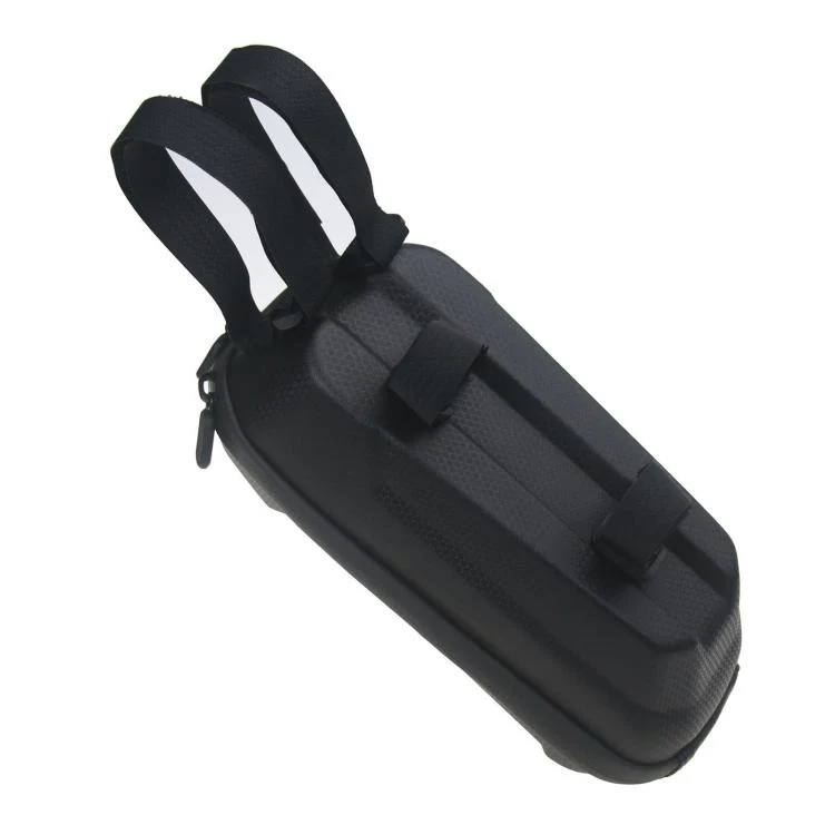 2L Waterproof Electric Scooter Handlebar Bag EVA Hard Shell Front Hanging Storage Pack for Bicycles(Black) - Image 4