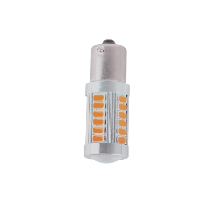 2PCS 1156/BA15S 16.5W 1155LM 630-660nm 33 LED SMD 5630 Red Light Car Brake Light Lamp Bulb for Vehicles , DC12V - Image 4
