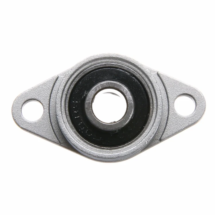 2pcs Diamond Bearing Housing Zinc Alloy Miniature Housing Bearing 3D Printer Accessories Universal, Size:KFL000 (Inner Diameter 10mm) - Image 2
