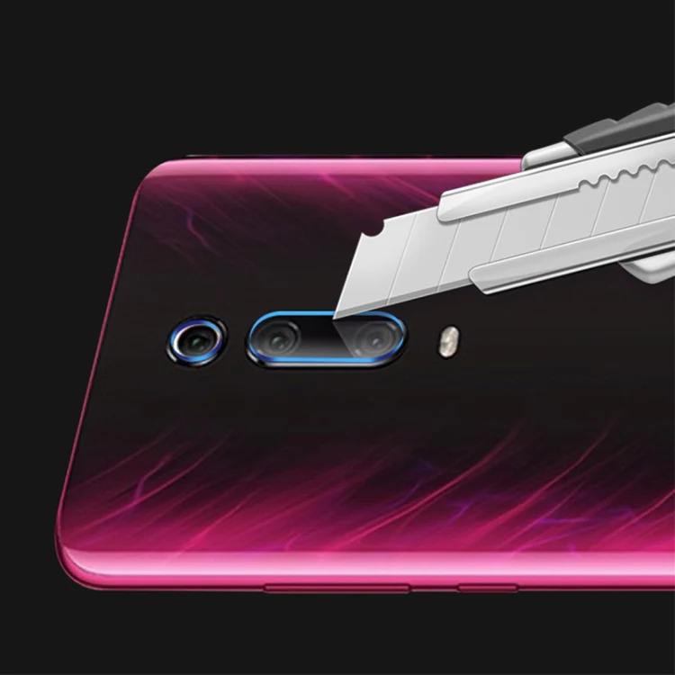 2pcs mocolo 0.15mm 9H 2.5D Round Edge Rear Camera Lens Tempered Glass Film for Xiaomi Mi 9T - Image 2