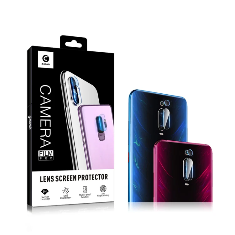 2pcs mocolo 0.15mm 9H 2.5D Round Edge Rear Camera Lens Tempered Glass Film for Xiaomi Mi 9T - Image 6