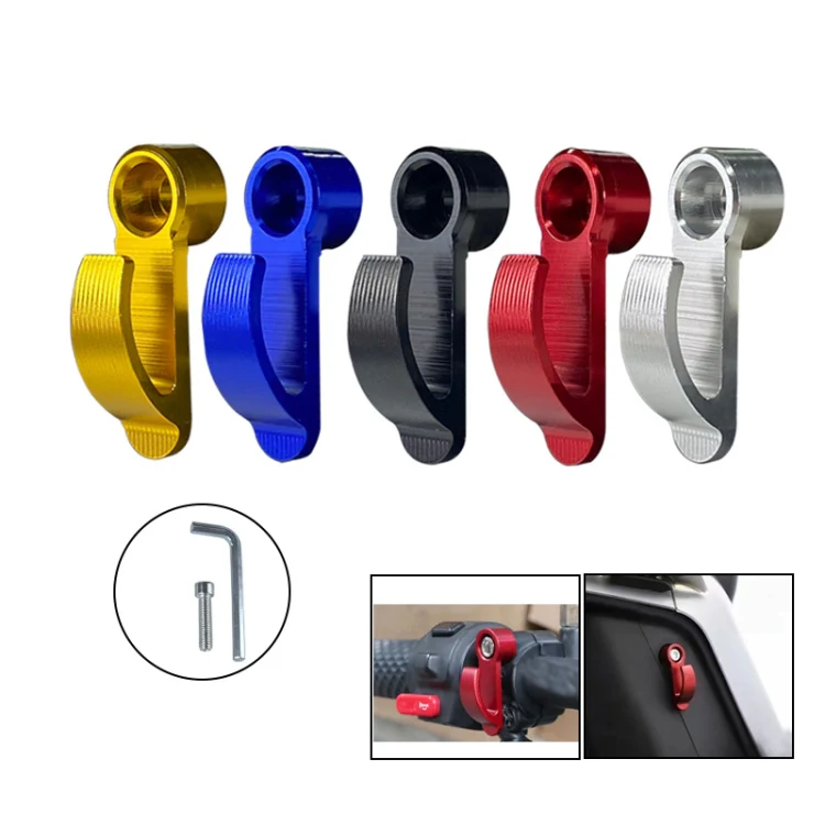 2pcs Motorcycle Modified Helmet Hook Scooter Side Storage Hook(Blue) - Image 2