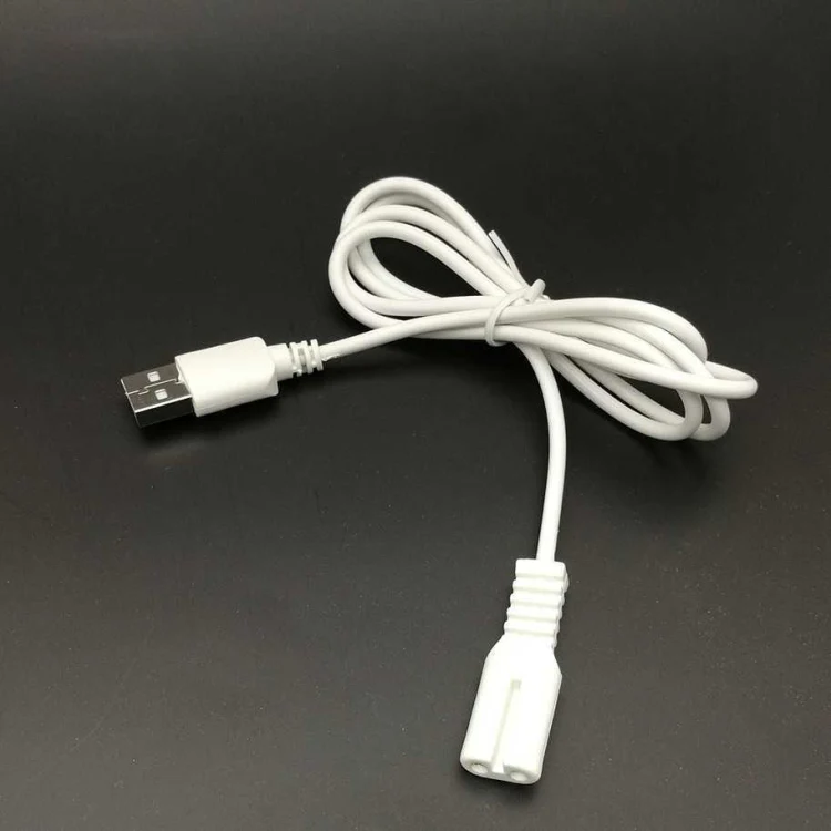 2pcs  USB Charging Cable For Philips CONFU SUPOR Hair Ball Trimmer - Image 2