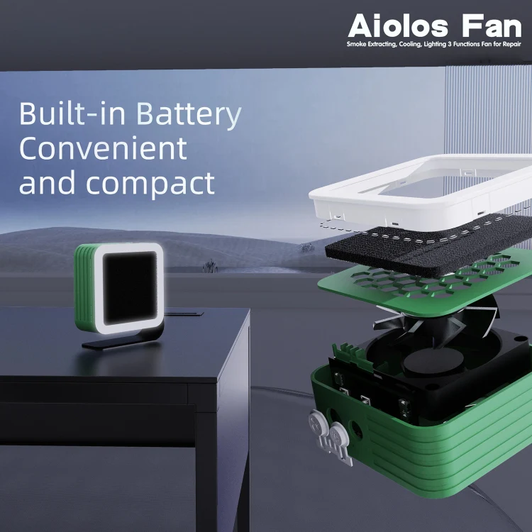 2UUL Aiolos Cooling + Lighting + Smoke Extraction Integrated Machine - Image 9