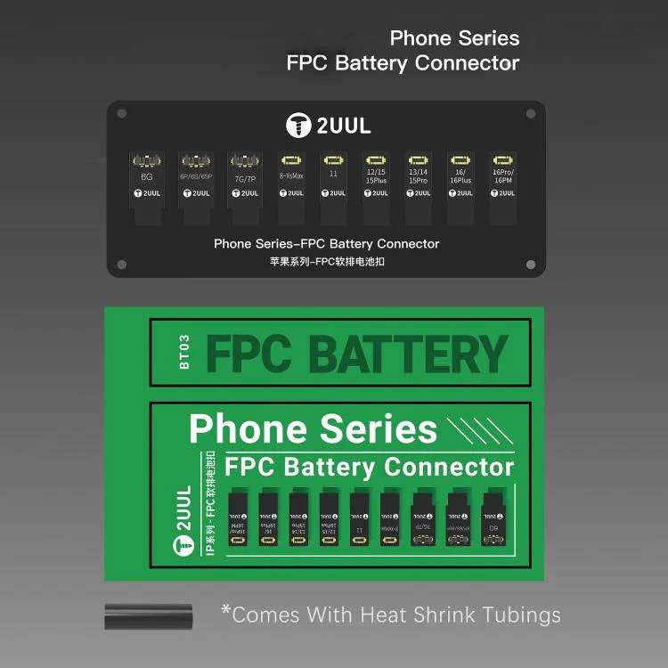 2uul BT03 FPC Battery Connector for iPhone 6 to 16 Pro Max - Image 6