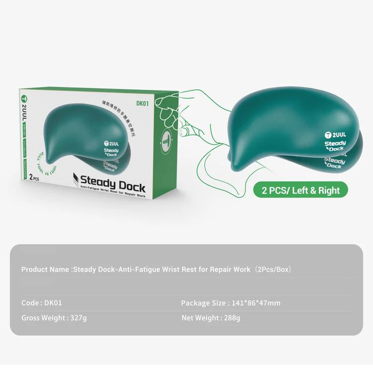 2uul DK01 Steady Dock Anti-Fatigue Wrist Rest Mouse - Image 7