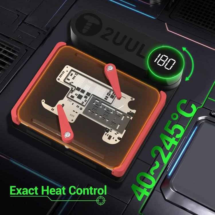 2uul PH11 Motherboard PCB Delamination Rebonding HOT-BLOCK Preheater, Plug:EU Plug - Image 3