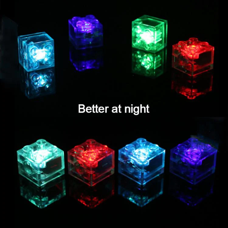2x2 DIY Building Blocks LED Light Luminous Toy(Green) - Image 5