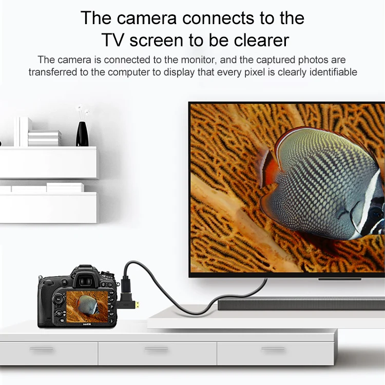 3 in 1 HDMI Female to Mini HDMI Male + Micro HDMI Male Adapter(Black) - Image 6