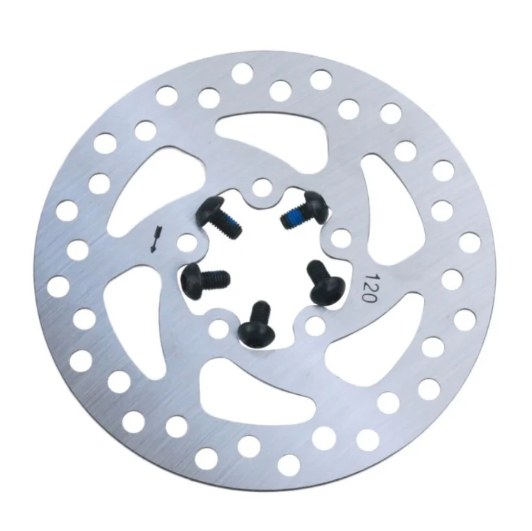 3 in 1 Scooter Modified Hydraulic Brake + 120mm Disc Brake Disc + Modified Seat Set For Xiaomi Mijia M365 Pro(Black Brake + Silver Adapter) - Image 6