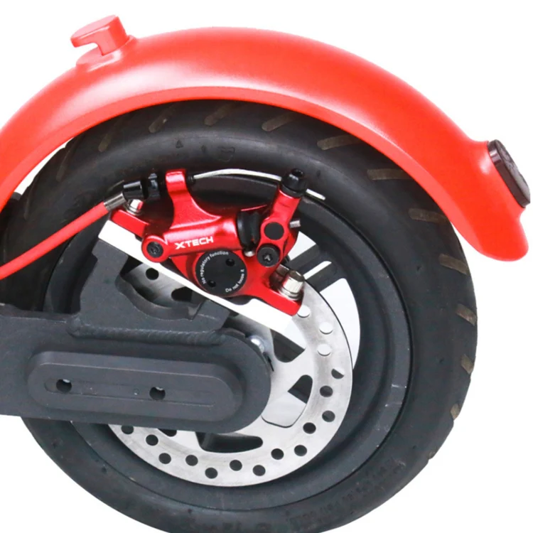 3 in 1 Scooter Modified Hydraulic Brake + 120mm Disc Brake Disc + Modified Seat Set For Xiaomi Mijia M365 Pro(Black Brake + Silver Adapter) - Image 8