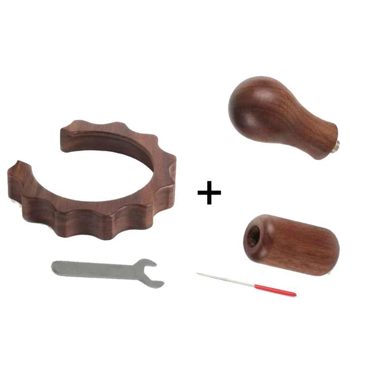 3-Piece Set For Gemilai 3006/3145/3145B Espresso Machine Walnut Wood Modification Accessories - Image 2
