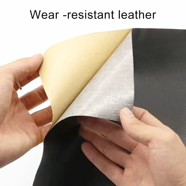 30 x 137cm Self Adhesive Leather for Sofa Repair Patch Car Seat PVC Leather Sticker(Beige) - Image 4