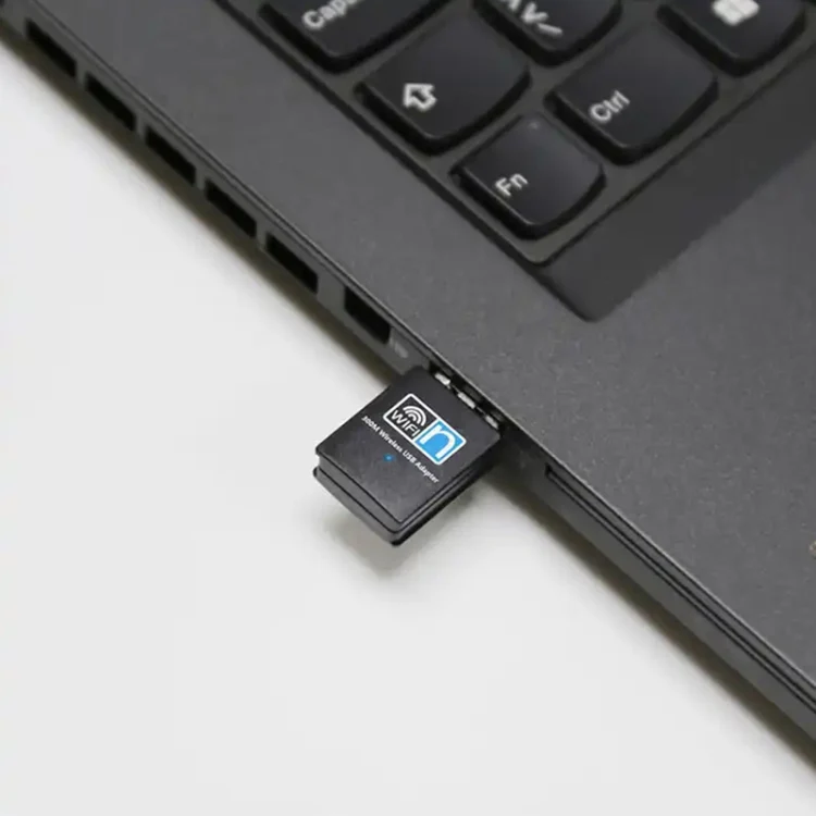 300Mbps Wireless 802.11N USB Network Nano Card Adapter(Black) - Image 3